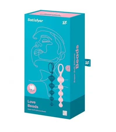 Набор анальных цепочек Love Beads от Satisfyer — купить в Алматы