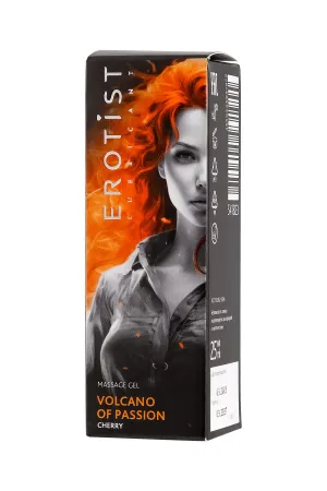 Жидкий вибратор Erotist Volcano of Passion Вишня, 25 мл — купить в Алматы 3