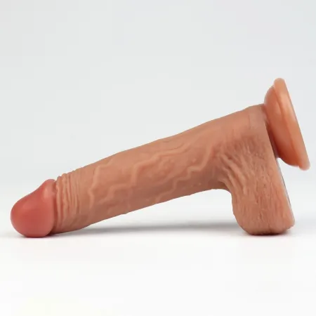 Фаллоимитатор с ротацией и подогревом от Оки-чпоки, 22 см × 4,2 см — купить в Алматы 10