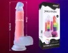 Превью Прозрачный фаллоимитатор Night Sakura 13 см х 3,6 см  — купить в Алматы 3