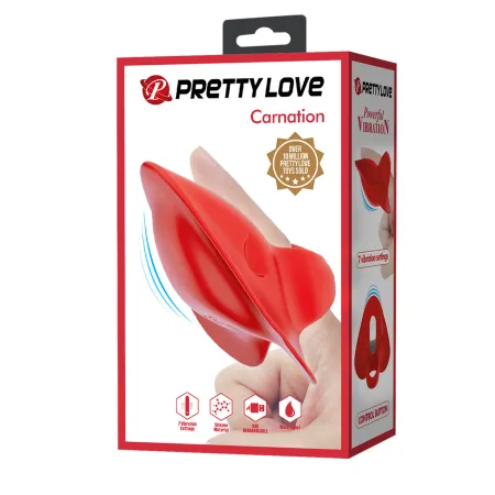 Мини-вибратор на палец Carnation от Pretty Love — купить в Алматы 5