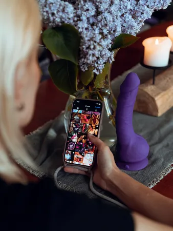 Вибратор Greal от Gvibe, Bioskin, 22 см х 4 см — купить в Алматы 9