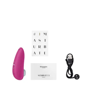 Инновационный вакуумный стимулятор Starlet 3 от Womanizer, розовый 9