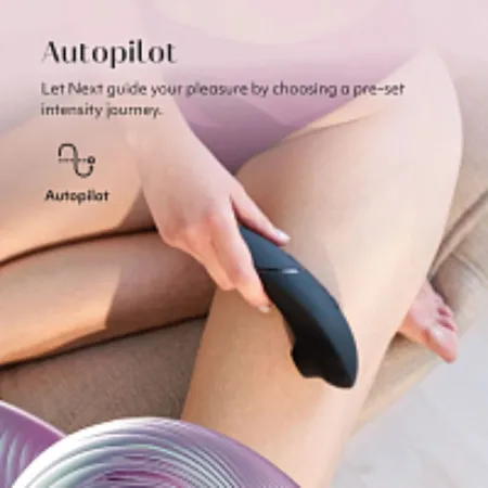 Инновационный вакуумный стимулятор Next от Womanizer, черный — купить в Алматы 6