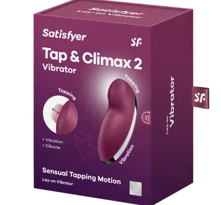 Вибростимулятор-пульсатор Tap and Climax 2 от Satisfyer — купить в Алматы 4