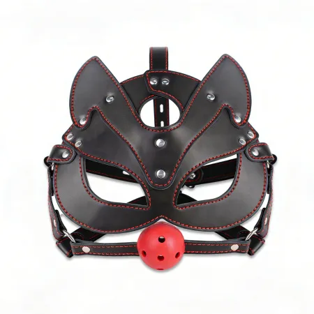 Маска с кляпом Red Muzzle — купить в Алматы 2