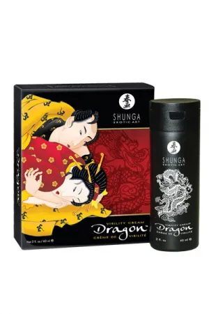 Усиливающий крем для пар Shunga Dragon, возбуждающий эффект «ледяного огня», 60 мл — купить в Алматы 3
