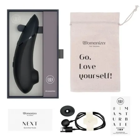 Инновационный вакуумный стимулятор Next от Womanizer, черный — купить в Алматы 8