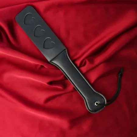 Шлёпалка БДСМ Оки-Чпоки «Черные сердца» — купить в Алматы 3