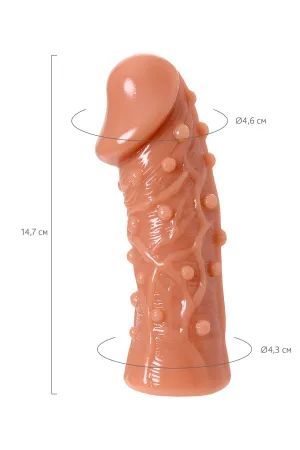 Насадка на пенис от KOKOS, 14,7 см х 4,6 см — купить в Алматы 11