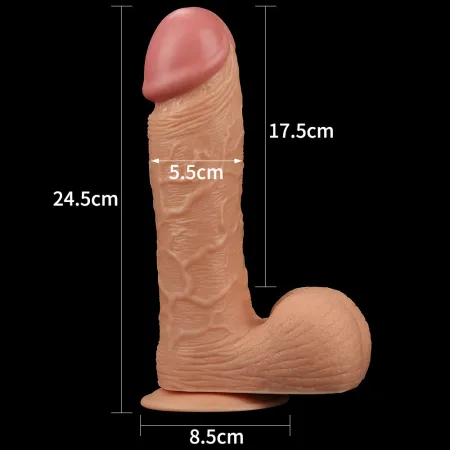 Фаллоимитатор King- Sized от Love toy, 17,5 см х 5,5 см — купить в Алматы 5