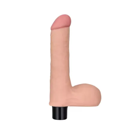 Фаллоимитатор с вибрацией Real Softee, 14 см х 3,8 см — купить в Алматы 2