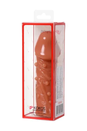 Насадка на пенис от KOKOS, 14,7 см х 4,6 см — купить в Алматы 6