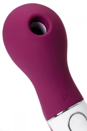 Вакуумный стимулятор с вибрацией Lucky Libra от Satisfyer — купить в Алматы 11
