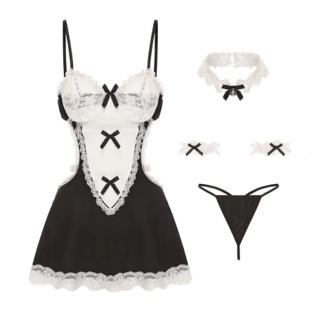 Костюм горничной "Guiruo" — кружевное искушение, S-M — купить в Алматы 3