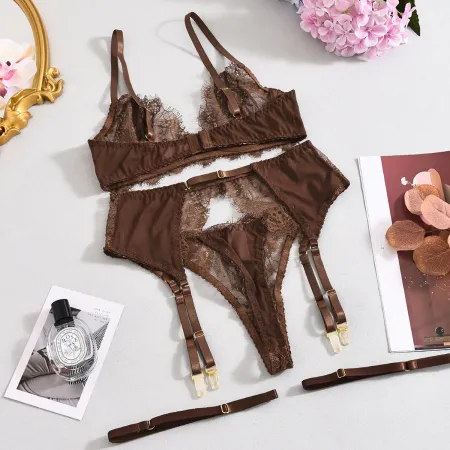 Комплект нижнего белья Choco Lace, L 6