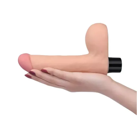 Фаллоимитатор с вибрацией Real Softee, 14 см х 3,8 см — купить в Алматы 4