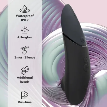 Инновационный вакуумный стимулятор Next от Womanizer, черный — купить в Алматы 7