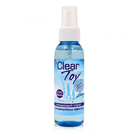 Очищающий спрей ''Clear Toys'' с антимикробным эффектом, 100 мл — купить в Алматы 2
