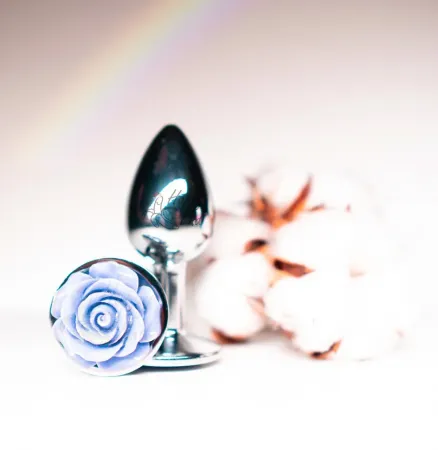 Пробка с кристаллом в виде розы Rose, 2,8 см — купить в Алматы 2