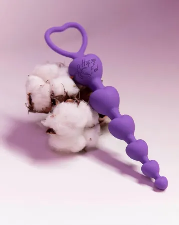 Анальная цепочка Six Heart, 3 см — купить в Алматы 2