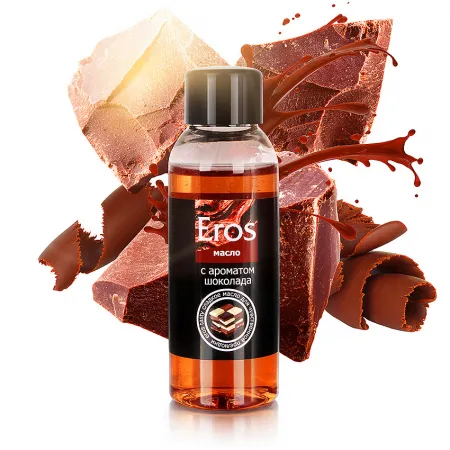 Масло массажное EROS TASTY, аромат шоколада, 50 мл — купить в Алматы 3
