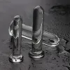 Превью Стеклянный фаллоимитатор Crystal Glass, 12,8 см х 2,5 см — купить в Алматы 1