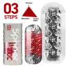 Превью Мастурбатор Spinner DX 03 Steps с эффектом вращения от Tenga — купить в Алматы 2