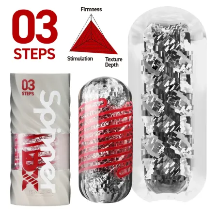 Мастурбатор Spinner DX 03 Steps с эффектом вращения от Tenga — купить в Алматы 2