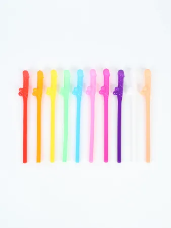Коктейльные трубочки Cock Straws, 10 штук — купить в Алматы 2