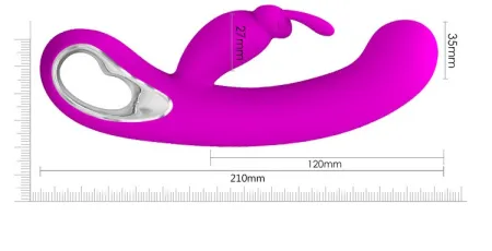 Вибратор-кролик Webb от Pretty Love — купить в Алматы 6