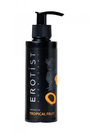 Массажное масло EROTIST Tropical Fruit, съедобное, 150 мл — купить в Алматы 2