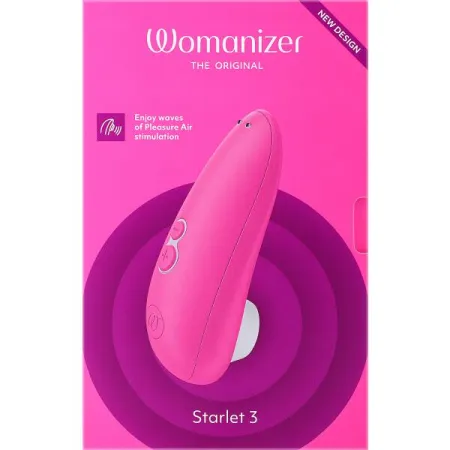 Инновационный вакуумный стимулятор Starlet 3 от Womanizer, розовый 10