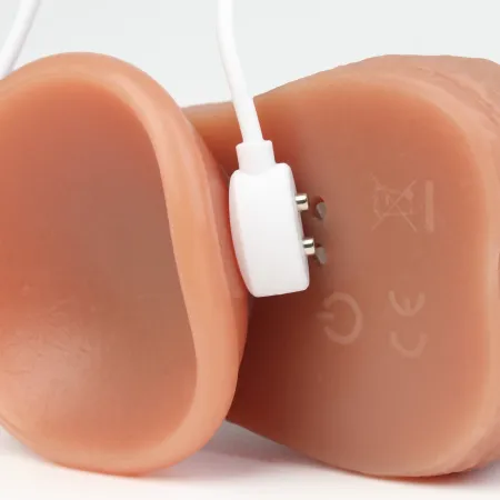 Фаллоимитатор с ротацией и подогревом от Оки-чпоки, 22 см × 4,2 см — купить в Алматы 9