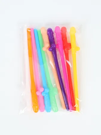 Коктейльные трубочки Cock Straws, 10 штук — купить в Алматы 4
