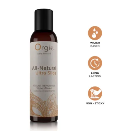 Лубрикант Orgie All-Natural Ultra Slide, 150 мл — купить в Алматы 3