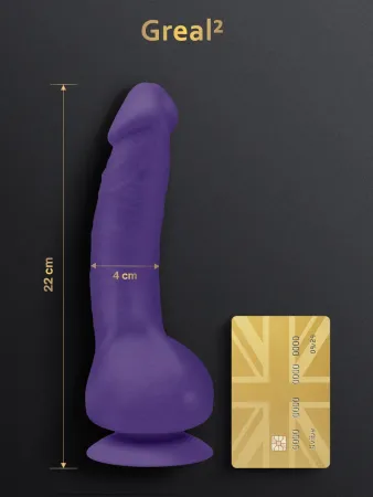 Вибратор Greal от Gvibe, Bioskin, 22 см х 4 см — купить в Алматы 11