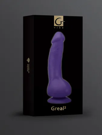 Вибратор Greal от Gvibe, Bioskin, 22 см х 4 см — купить в Алматы 2