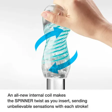Мастурбатор Spinner Beads с эффектом вращения от Tenga — купить в Алматы 5