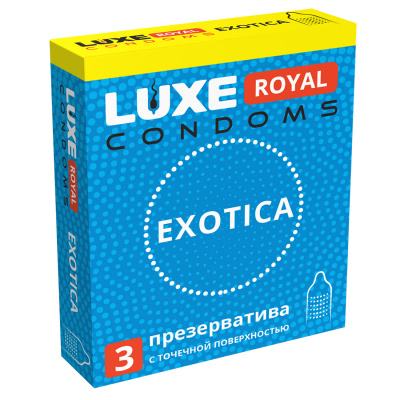 Презервативы «Luxe» Royal Exotica, 3 шт