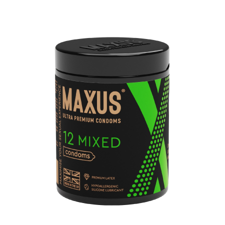 Презервативы Maxus Mixed № 12 X-Edition 