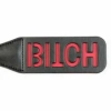 Превью Шлёпалка, БДСМ аксессуар Оки- Чпоки BITCH, чёрный — купить в Алматы 3