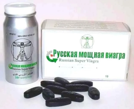 Мужской возбудитель Русская Мощная Виагра, 1 шт — купить в Алматы 2