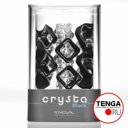 Мастурбатор Crysta Block от Tenga