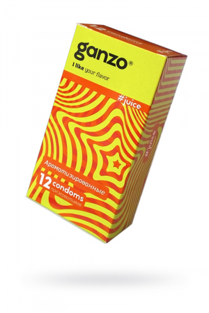 Презервативы «Ganzo» Juice, ароматизированные, 12 шт