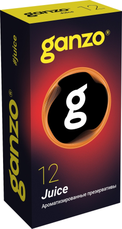 Презервативы «Ganzo» Juice, ароматизированные, 12 шт