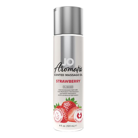 Массажное масло с ароматом "Клубника" JO - Aromatix Scented Massage Oil