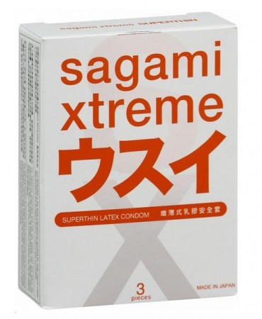 Презервативы Sagami Xtreme 004, 3 шт.
