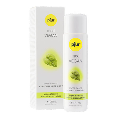 Вагинальная смазка на водной основе с натуральными ингредиентами Pjur med Vegan glide