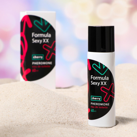 Туалетная вода женская Formula Sexy XX Cherry с феромонами, 60 мл, по мотивам Cherry In The Air Escada